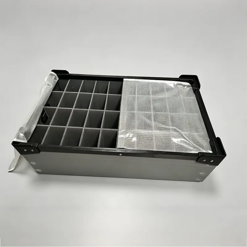 Pulvis-Probatur cortinam cavum Sheet Turnover Box