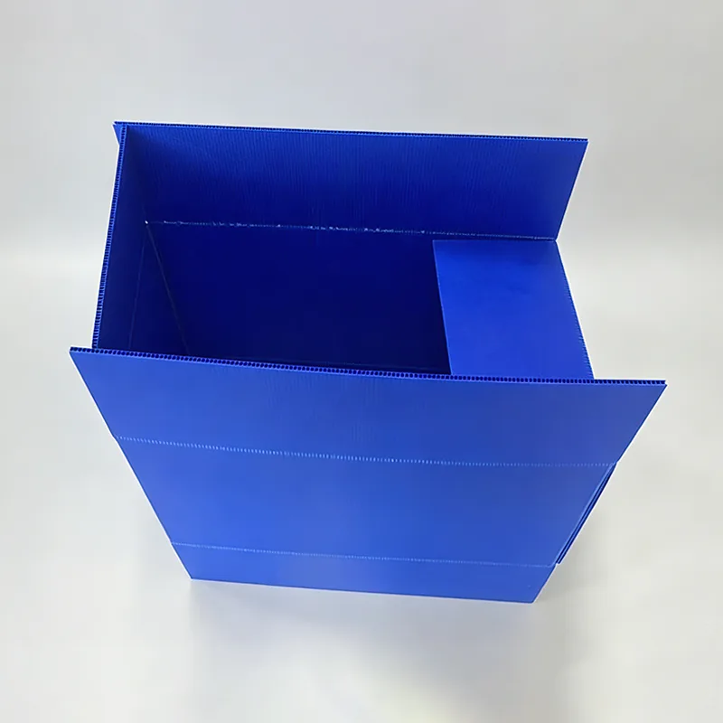 Foldable PP cavum Sheet Turnover Box