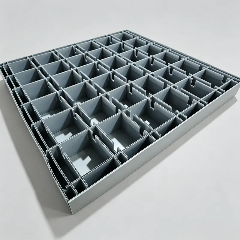 PP cavum Sheet Partition